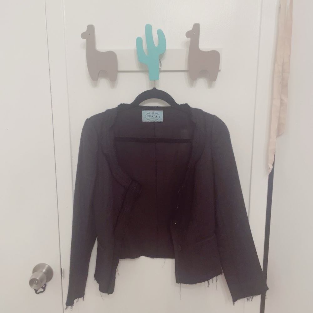 NEW Prada Black Women's Jacket